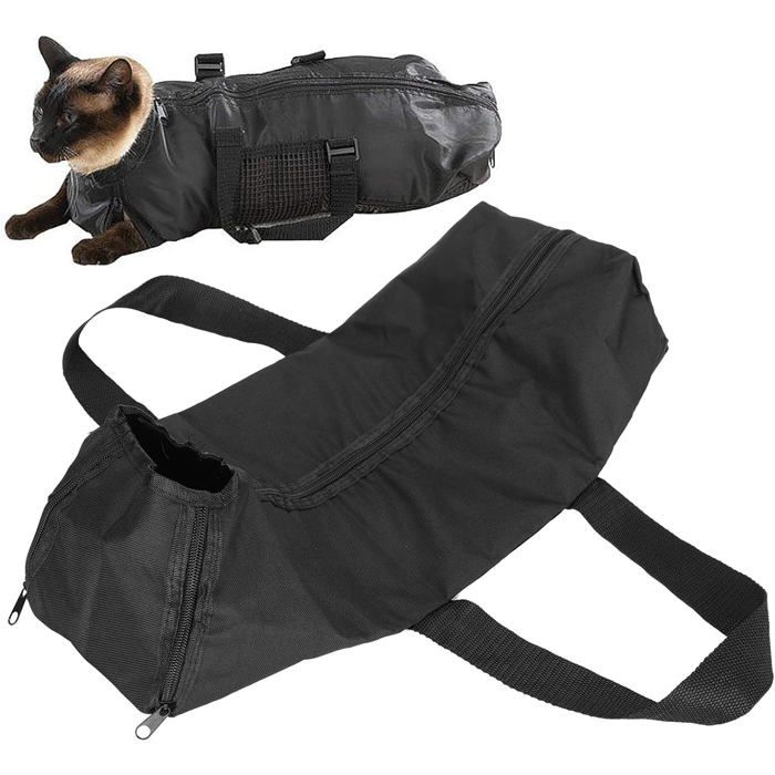 Sac de Bain de toilettage pour Chat Coupe-Ongles pour Chats Nettoyage toilettage Lavage Sacs de Douche Sac de retenue pour Le
