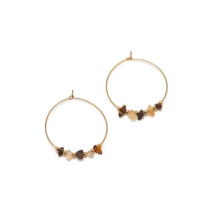 Boucles D'oreilles Pendantes - Forme Fleur Mandala Noir Mat - Alliage - Neuves Avec étiquette