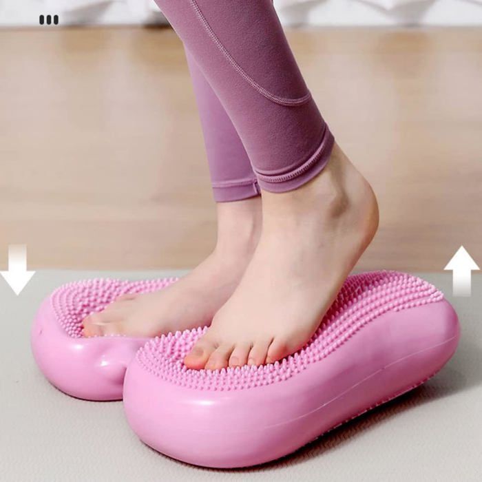 ®RisingFF Tapis de course gonflable pour yoga stepper pédale déquilibre tapis dentraînement pour fitness et yoga
