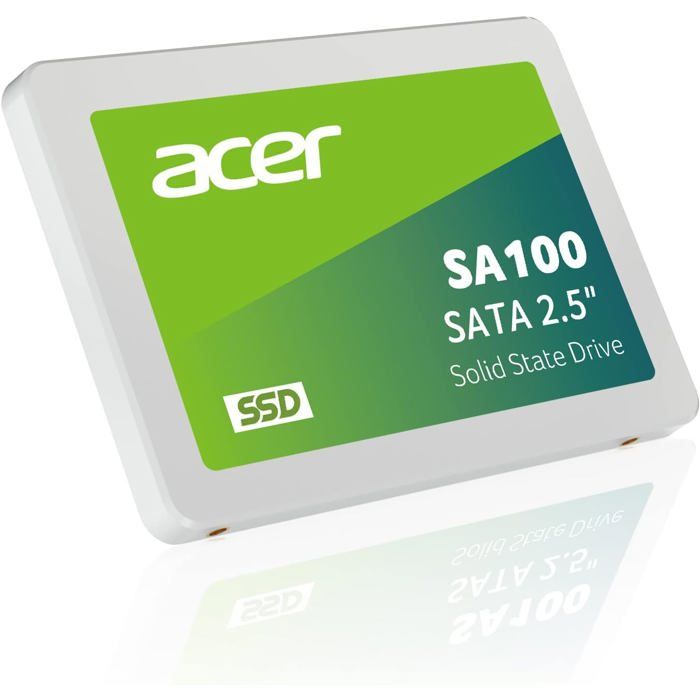 SSD acer SA100 960 Go SATA III 25 Lecture jusquà 560 Mo/