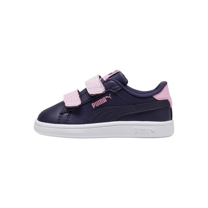 Basket Basse à Lacets Puma Smash3 0L Glttrvlcr V Inf - Deep Plum - Rose Shimmer Basket Basse à Lacets Puma Smash3 0L Glttrvlcr V Inf - Deep Plum - Rose Shimmer
