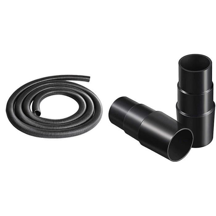 Tuyau Aspirateur Universel 40mm Intérieur / 48mm Extérieur - Longueur 4m, Souple, Remplacement Pour Modèles Courants
