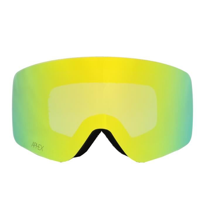 Masque de ski Aphex Oxia matt black revo gold lens TU