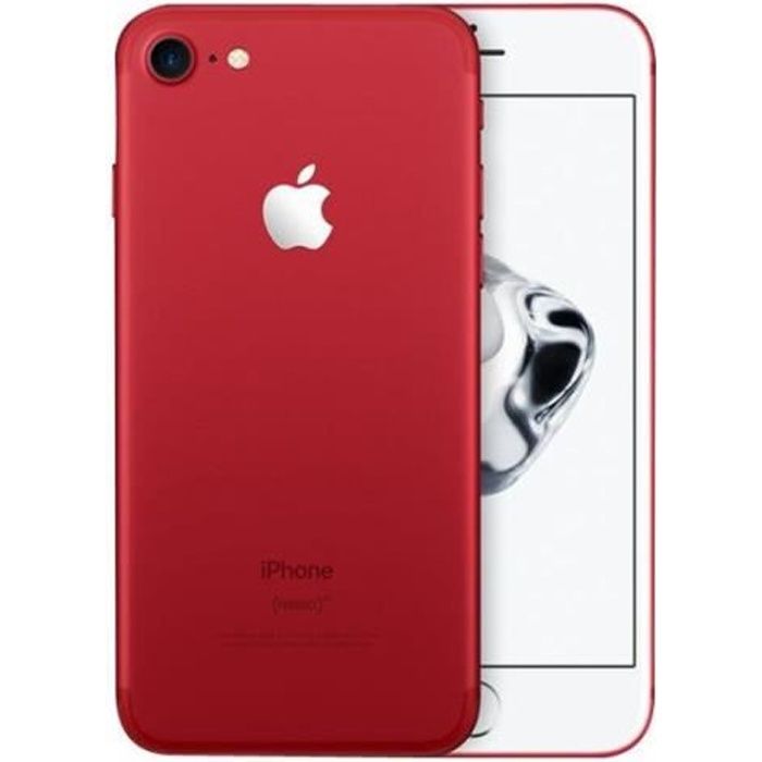 Top achat T&eacute;l&eacute;phone portable iPhone 7 256 Go Red Reconditionné - Comme Neuf pas cher