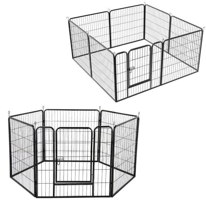 6 Panneaux Barrière de sécurité enfant-Amovible et pliable