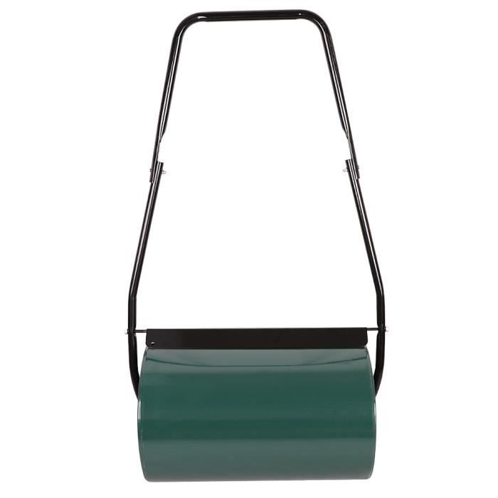 OOBES Rouleau à gazon avec Brancard en Acier Remplissage Eau ou Sable 48 L Vert Cdiscount Jardin