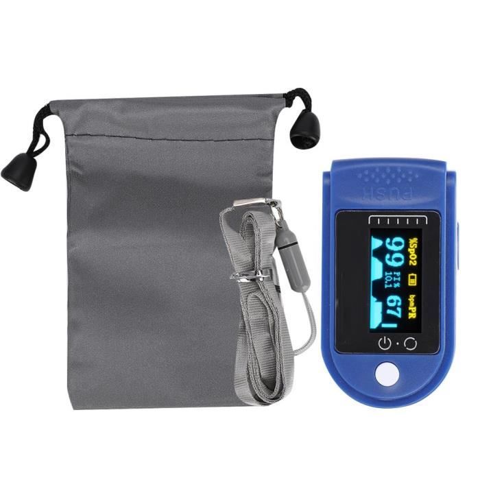 Lanqi Oxymetre De Pouls Moniteur De La Frequence Cardiaque Bleu Achat Vente Mesure Controle Lanqi Oxymetre De Pouls Mon Cdiscount