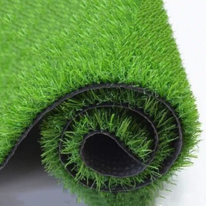 Gazon Synthétique Mazovia 30mm - Tapis Herbe Artificielle 100x1000cm, Pour Extérieur Et Balcon