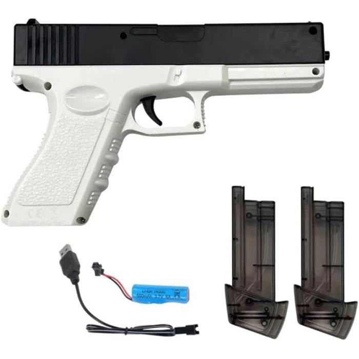 T-shirt Homme Blackwater Skull à Motif Armes - Gris, Coupe Classique, Tailles S à 5XL