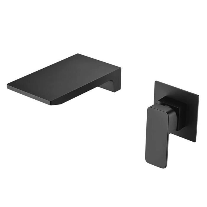 Robinet De Lavabo Cascade Chromé - Mitigeur Pour Salle De Bains, Design Moderne, Facile à Installer