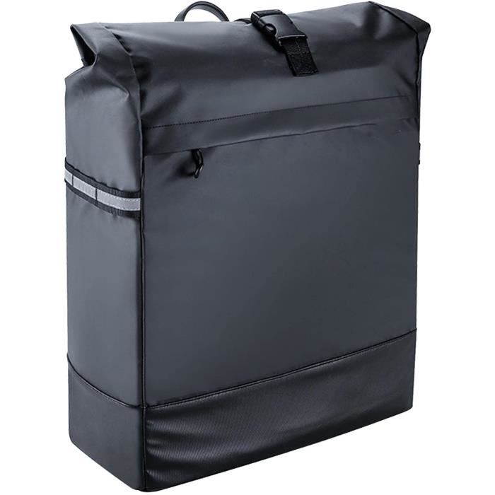 UBORSE Sacoche De Vélo Porte-Bagages 8L - Imperméable, Sécurité Réfléchissante - Pour VTT, Voyage, Sport