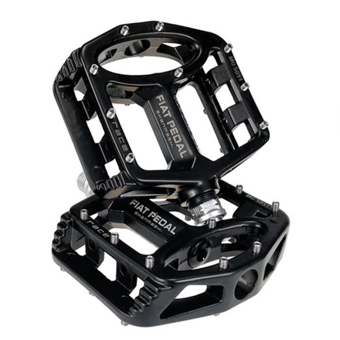 Shanmashi 2 Pieces Velo Pedales Velo Plat Pedales Course Anti Derapant Leger En Alliage De Magnesium Vtt Velo De Route Pedales Prix Pas Cher Cdiscount