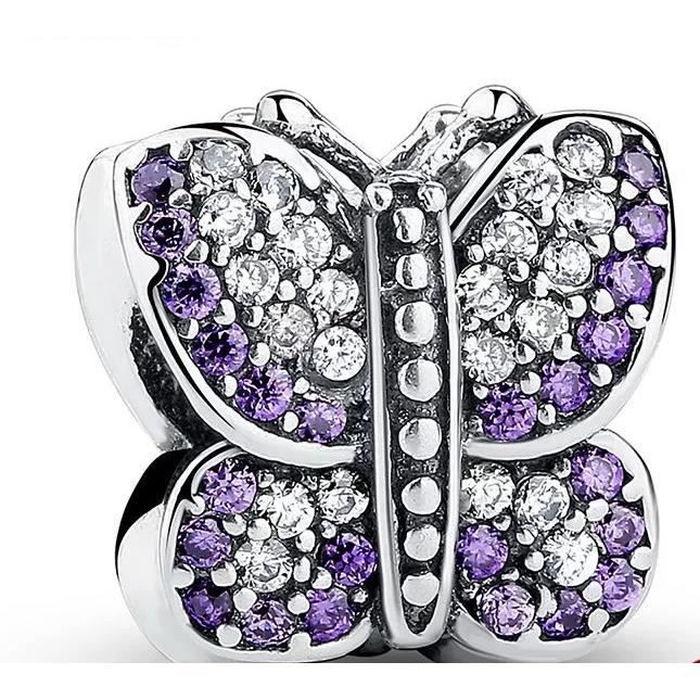 Charm Papillon fit Pandora - Achat / Vente charm's Charm Papillon fit  Pandora -
