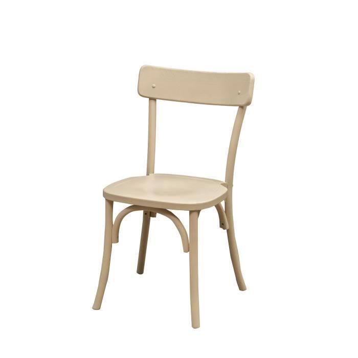 Chaise Thonet En Solide De Cendre Et Siège Rotin Finition Bois Vieilli