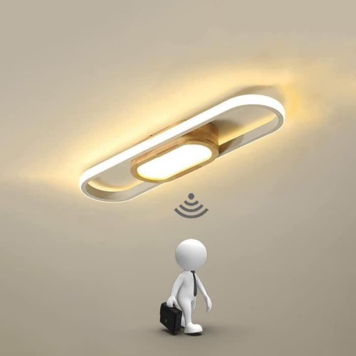 Plafonnier LED Détecteur De Mouvement à Piles Pour Garage