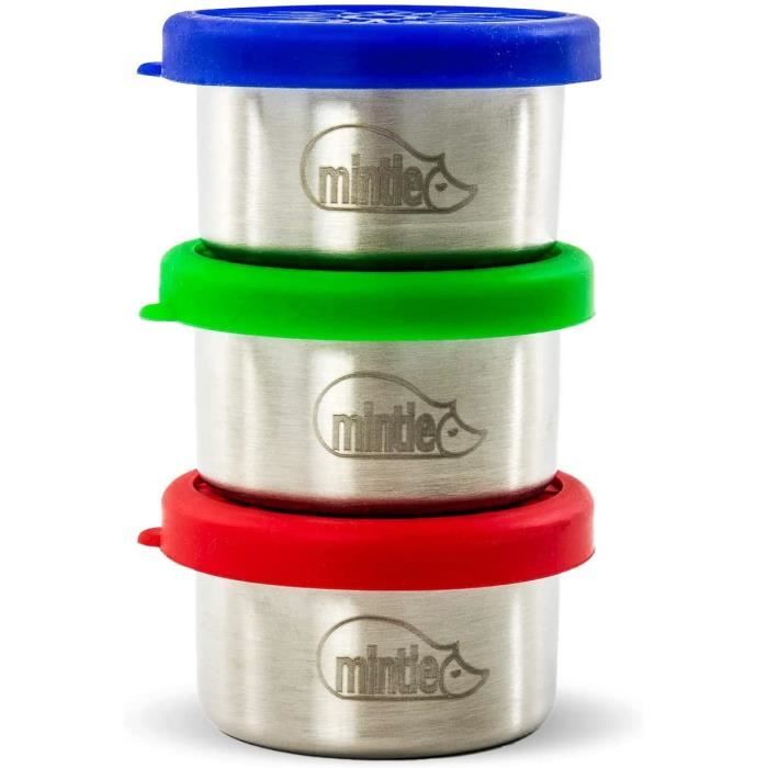 Lot De 2 Boîtes Étanches Light My Fire – 10,2x10,2 Cm, Sans BPA – Pour Aliments, Camping, Organisation