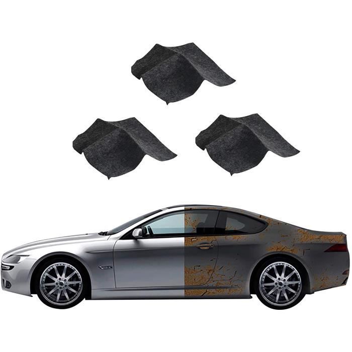 Lot de 3 chiffons Nano Sparkle pour rayures de voiture - Chiffon ...
