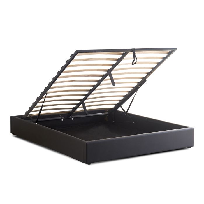 Lit 160x200 Avec Sommier Et Rangement Achat Vente Pas Cher