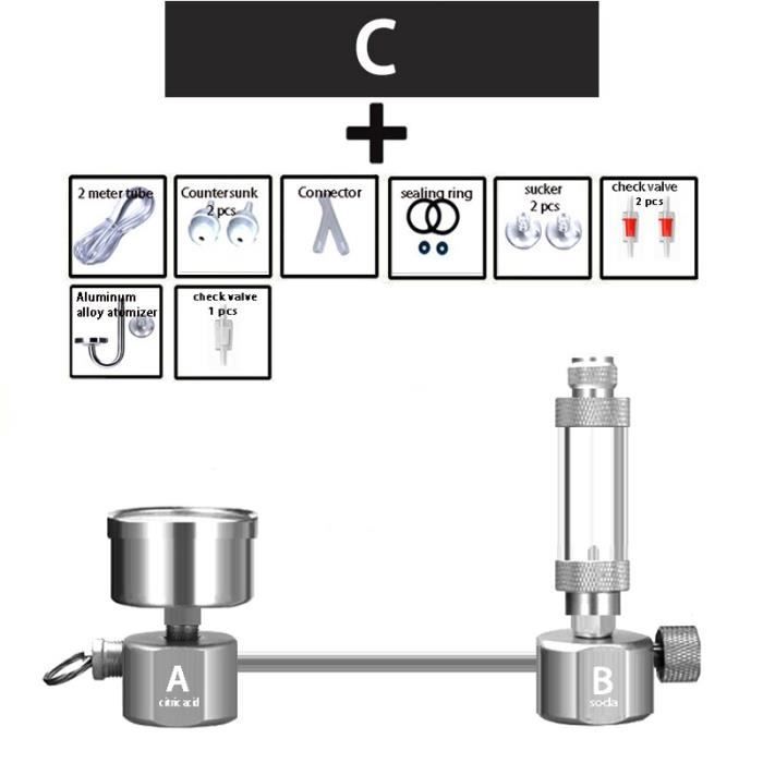 Adaptateur de recharge Soda Club Sodamaker Cylindre CO2 Réservoir de CO2 pour ca