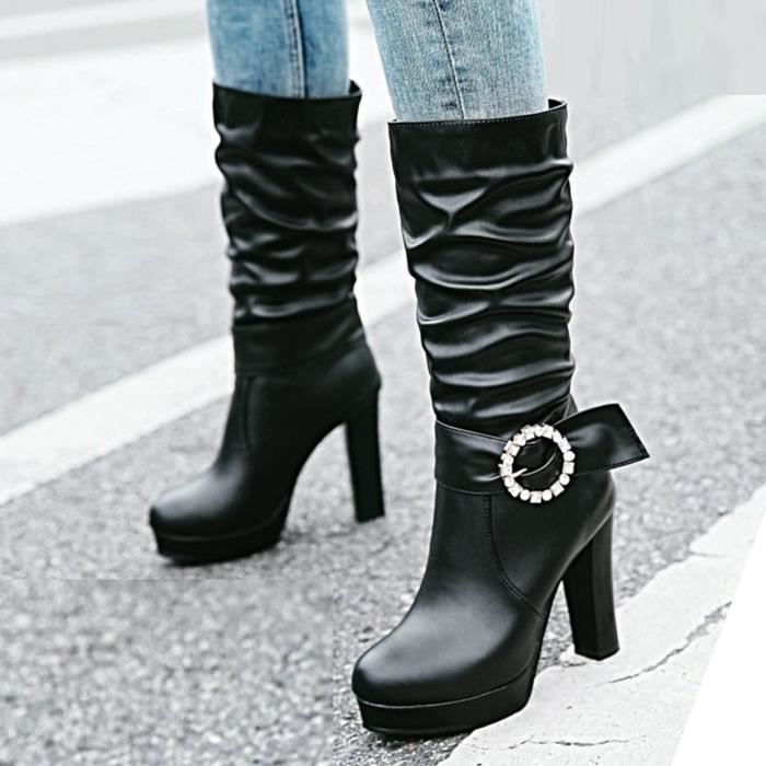 Chaussure femme talon mi haut shop
