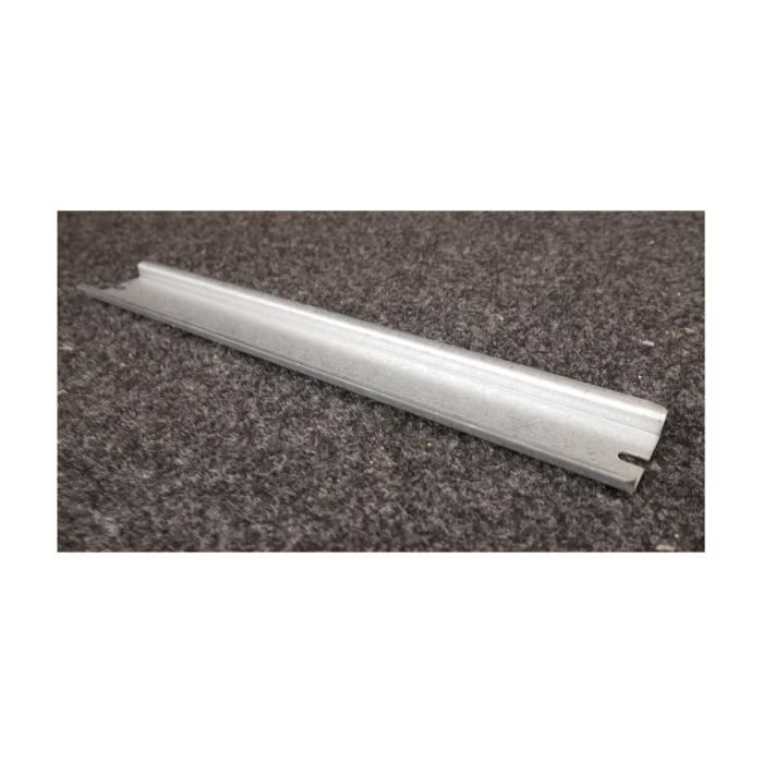 Lot De 2 Rails DIN En Acier Pour Installation électrique - Largeur 35 Mm, Longueur 50 Cm
