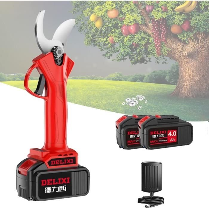 Tête De Rechange Pour Sécateur électrique Sans Fil TIHOOK - Acier SK5, Coupe Jusqu'à 65 Mm