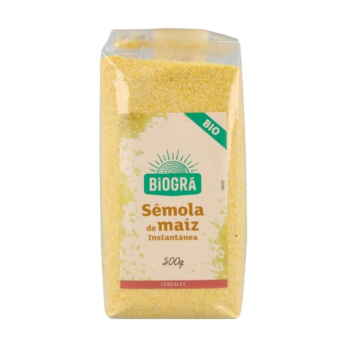 BIOGRÁ Semoule de maïs biologique (polenta) 500 g Cdiscount Au quotidien