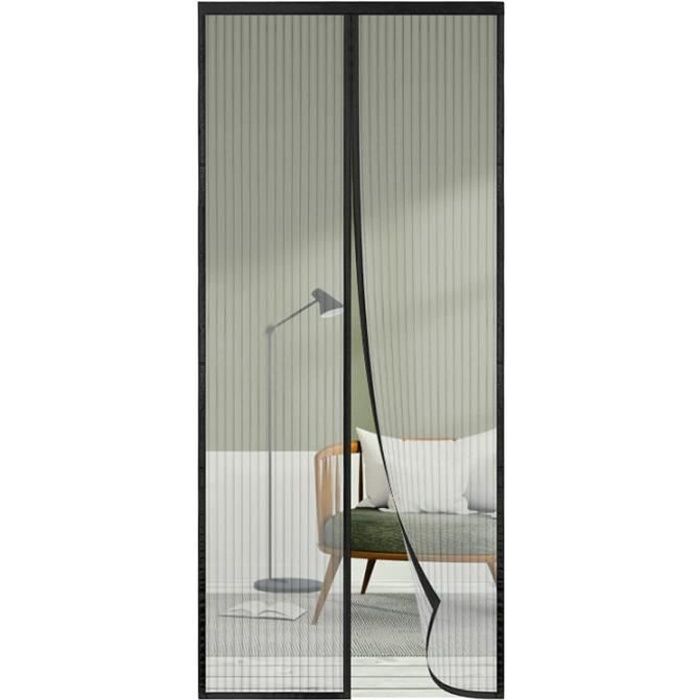 Moustiquaire - Haute Qualité - 180x220 cm - Magnétique - Ajustable - Anti-insectes