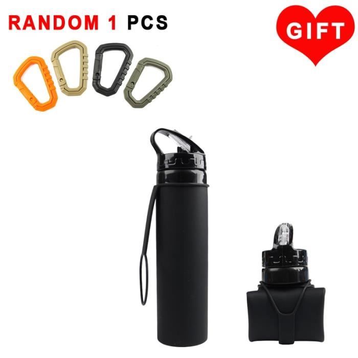Gourde Pliable En Silicone Forme Ananas 700 Ml - Bouteille D'eau Compacte Pour Sport, Voyage, Randonnée | Sans BPA - 12