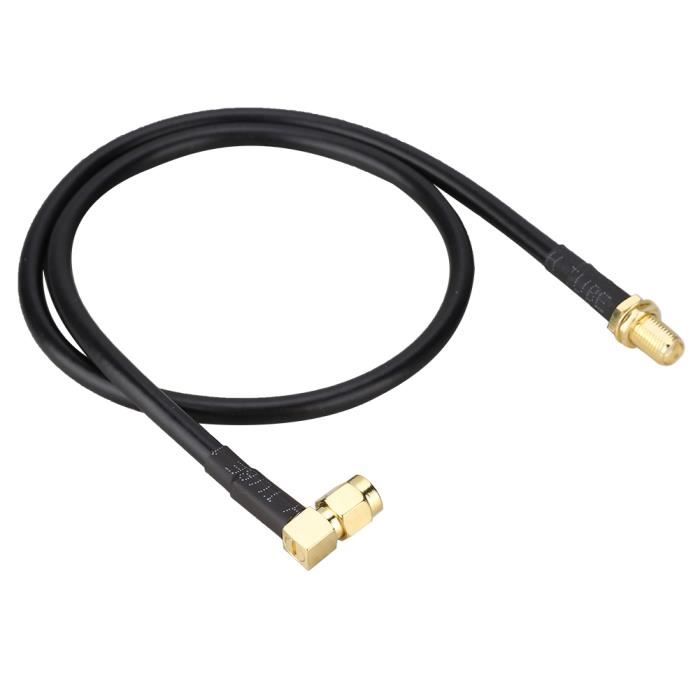 Câble d'extension d'antenne, câble adaptateur d'antenne mâle SMA femelle à  SMA pour Baofeng UV-5R UV-82 UV-9R Plus antenne - Cdiscount Auto