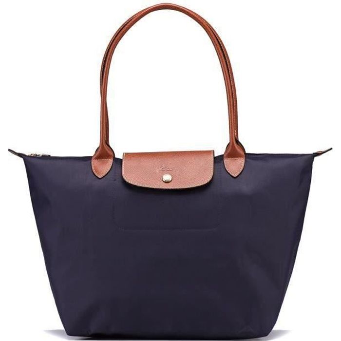 Longchamp Le Pliage Grand sac a main en nylon pour femme Violet Violet Cdiscount Bagagerie Maroquinerie