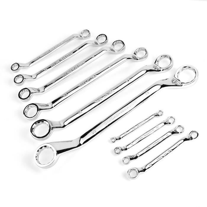 BAHCO - Jeu De Clés à Fourche Isolées, 10 Mm - 10 Pièces - Pro Matériel