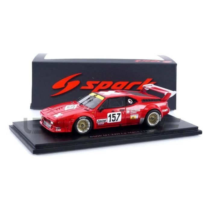 Miniature SPARK 1/43 - BMW M1 Du Mans 1984 - S6409 Neuve Sous Boîte