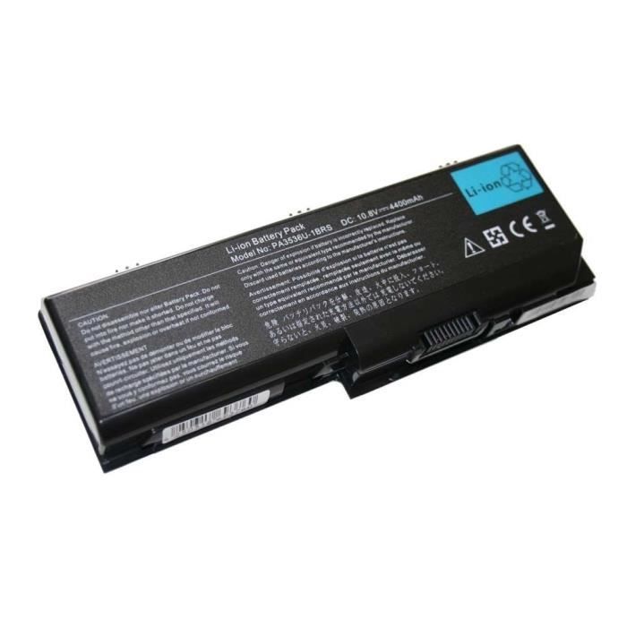 Batterie 4400mAh Visiodirect Pour Ordinateur Toshiba Satellite P-205 / P-300 – Autonomie Fiable