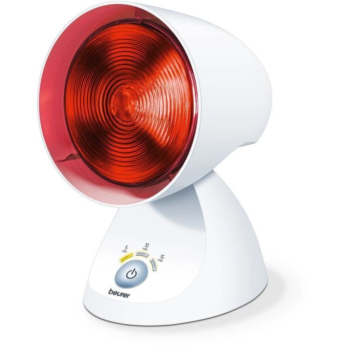 Lampe infrarouge thérapeutique - BEURER IL 35 - 150 Watt - Minuteur électronique - Affichage LED