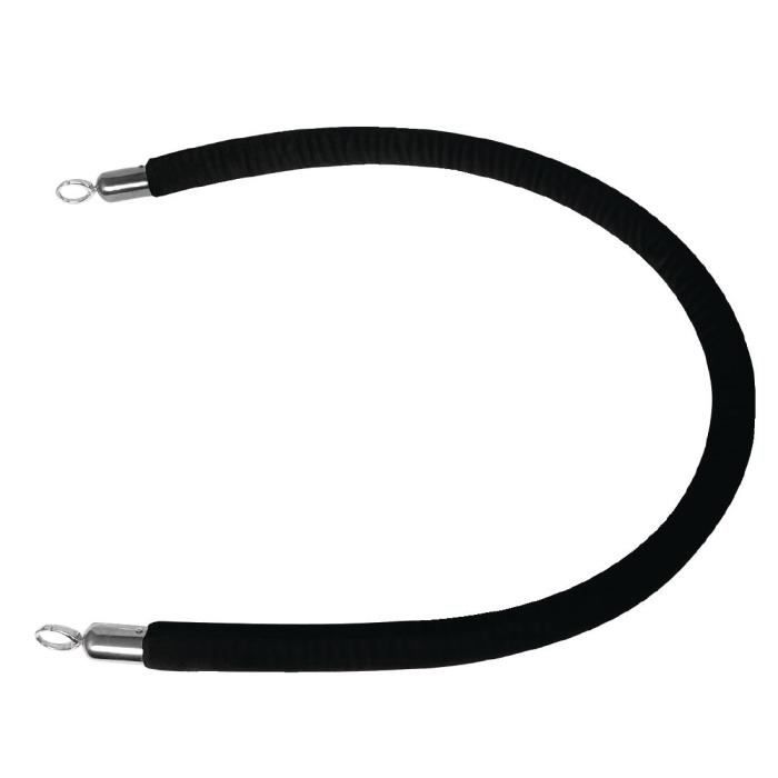 Corde noire 1,50 m pour barrière - Bolero