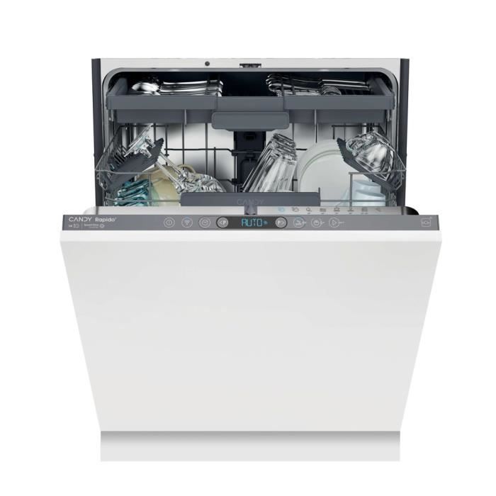Lave vaisselle encastrable CANDY CI 4C4F1A 14 couverts Induction L60cm 44 dB A Classe C