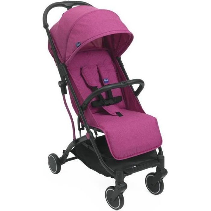 Poussette TROLLEYme Aurora Pink - CHICCO - Poussette simple - 4 roues - Rose - Bébé