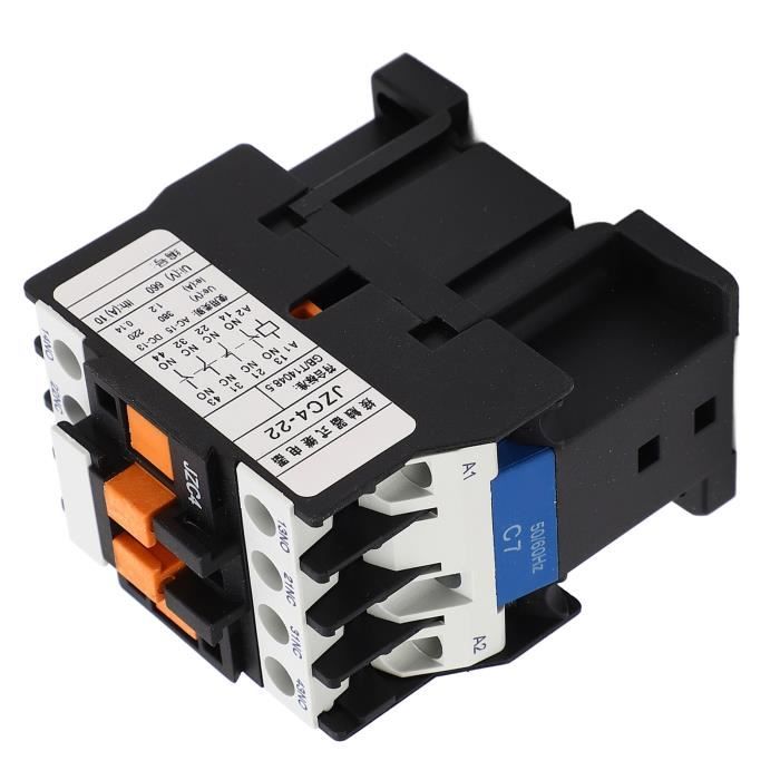 Heschen CJX2-0910 Contacteur AC220V 50/60Hz 3 Pôles Noraleent Ouvert