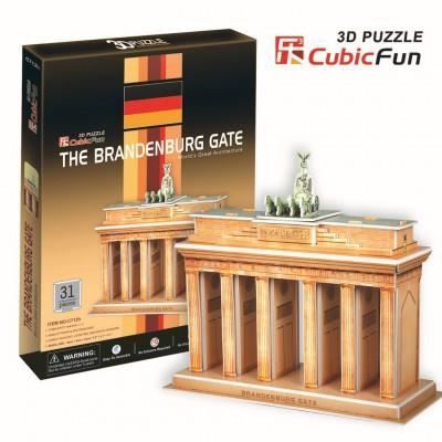 3d Puzzle Porte De Brandebourg Berlin Allemagne moyens Cubic Fun 