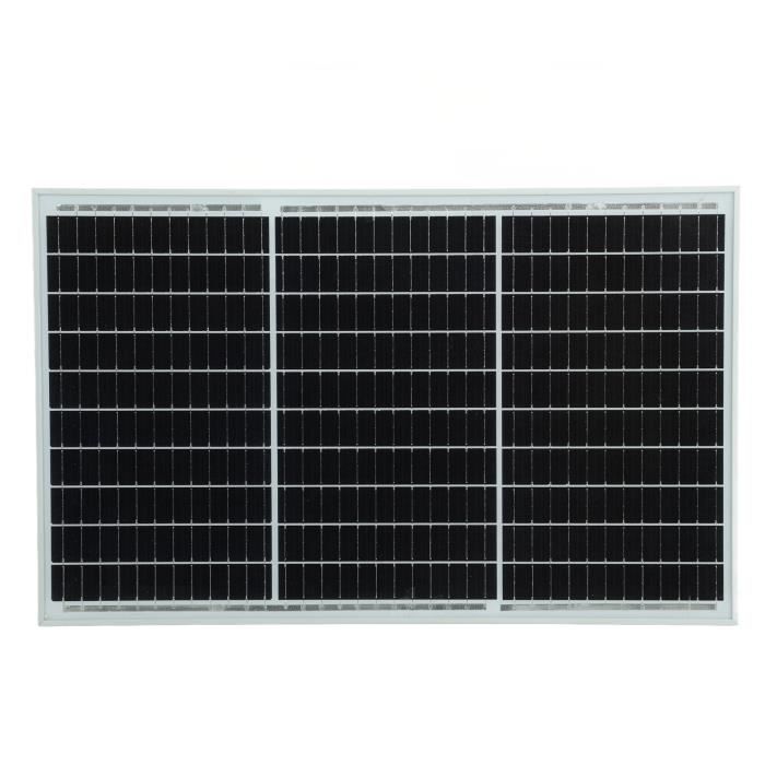 Panneau Solaire Portable 20W Avec Chauffage - Monocristallin, Générateur D'énergie