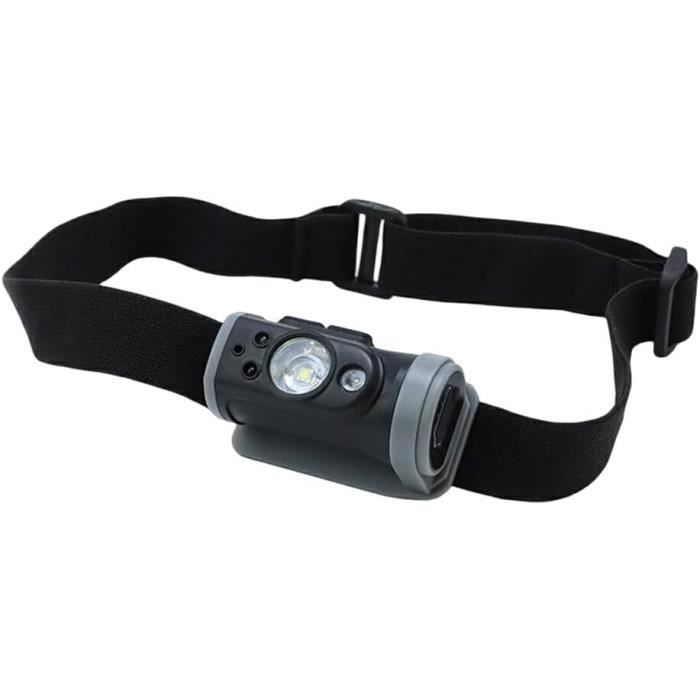 Lampe Frontale À Capteur Led 3 Modes Réglable Étanche Lampe De Poche Extérieure Usb Frontale