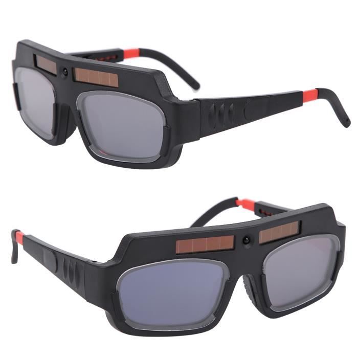 Lunettes De Soudage à Assombrissement Automatique Solaire - Protection UV/IR, Teinte 4-6 à 9-13