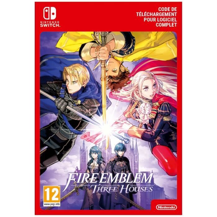 Fire Emblem: Three Houses • Code de téléchargement pour Nintendo Switch