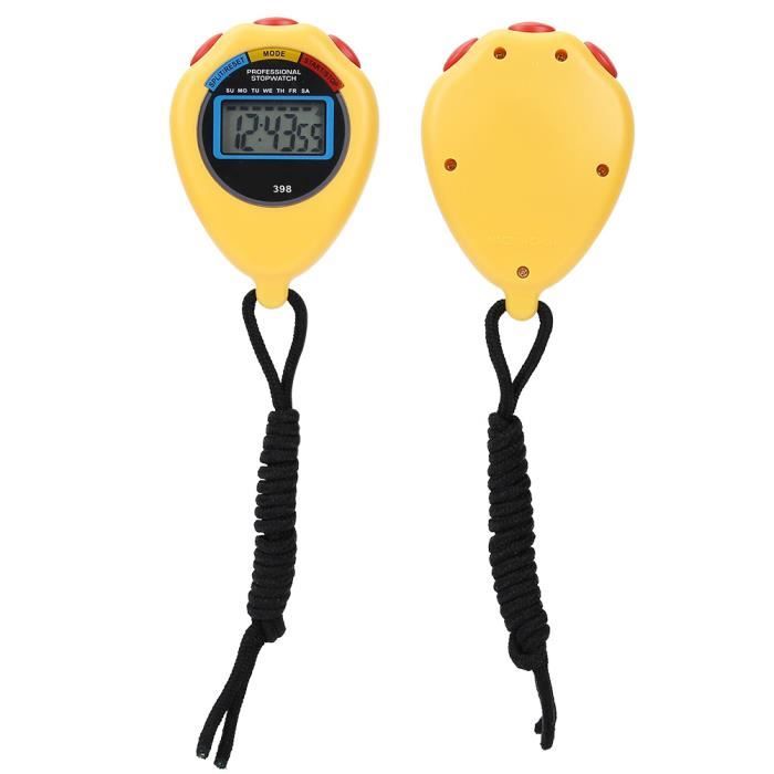 Chronomètre Sportif Uadme - Minuterie Professionnelle Pour Course, Natation, Entraînement - Écran LCD Lumineux