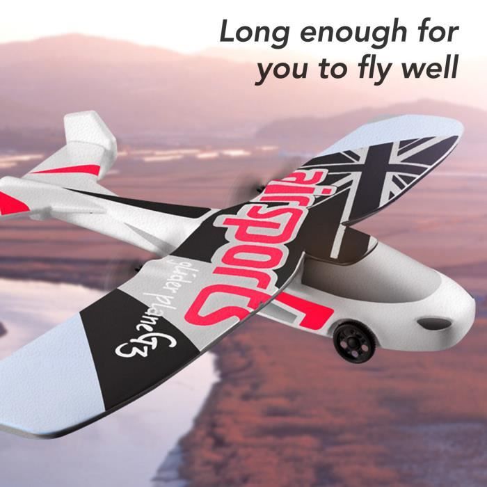 ESTINK RC avion Enfant Jouet Garcon,Avion Jouet de