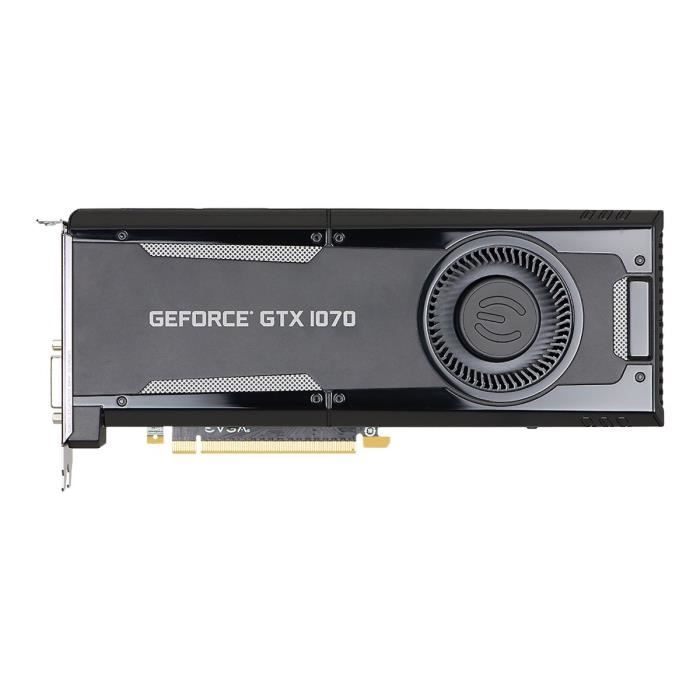 MSI GeForce GTX 1070 ARMOR 8G OC. 1920 Cuda Core PCIE 3.0 8 Go GDDR5 (renouvelé