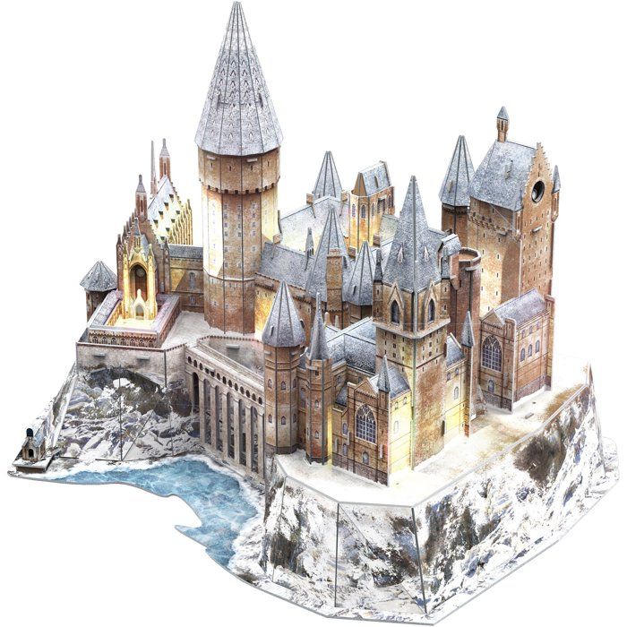 Puzzle 3D - Château de Poudlard lumineux - EXPLORA - 540302 - Licence Harry Potter - Dès 8 ans
