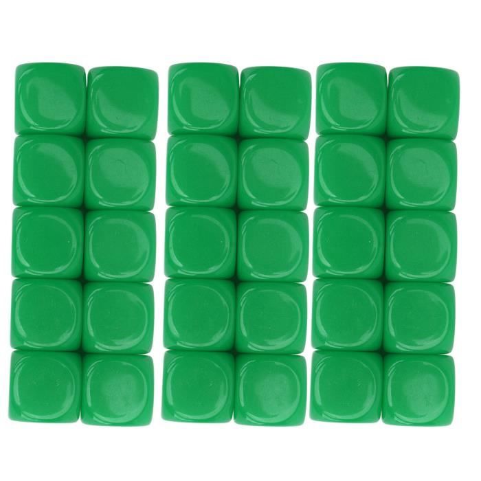 5 Dés Vierges En Bois - Cubes 1 à 6cm - Pour Customisation Et Jeux