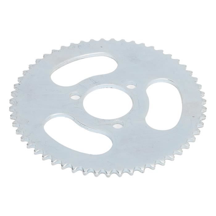 Pignone 55 Denti Per Pocket Bike 47cc/39cc 2 Tempi – Corona In Acciaio Per Scooter E Dirt Bike, Catena 25, 3 Fori Montaggio - 3